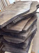 Walnut slabs