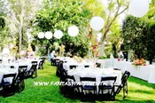 Black Folding Padded Chairs