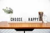 Wood Ledge and Letter Set, Neutral