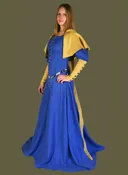 14th-15th c. Womens Linen ‘Lancelot du Lac’ Cotehardie Wardrobe