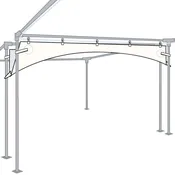 10' Rain Gutter for High Peak Frame Tent