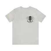 Native Surfboards Tiki Emblem Unisex Jersey Short Sleeve Tee