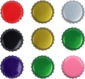 26mm Crown Caps - Assorted Colors