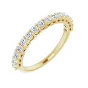 14K Gold 2.00 mm Diamond Band