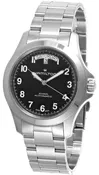 HAMILTON Khaki Field King Day-Date Automatic SS 40MM Black Dial Men's Watch H64475131