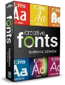 Creative Fonts Traditional Collection