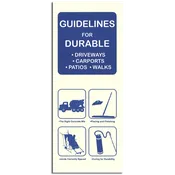 Guidelines for Durable Driveways, Carports, Patios, Walks, Garage Floors