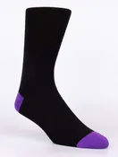Bi-color Solid Socks