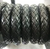 10mm Deluxe Bulk Braided Leather Cord