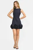 Adelyn Rae Renia 3D Floral Mini Dress