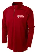 BAW Mens Solid ¼ Zip Pullover