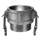 2″ Female Coupler x 2″ Male NPT Pipe Thread Camlock Fitting