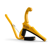Fender® x Kyser® Electric Guitar Capo, Butterscotch Blonde