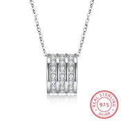 18 INCH 925 STERLING SILVER PENDANT NECKLACE
