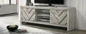 72" Tv Stand Valorie White