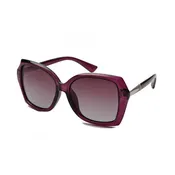 87007 - Women Polarized Square Oversize Fashion Sunglasses
