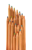7 Color Pencil Wood