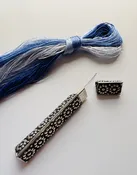 Elegant Sterling Silver Needle Holder for Stylish Organization — Your Site Title
