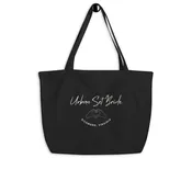 Large organic tote bag — Urban Set Bride