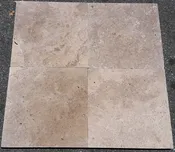 Bella Mocha Travertine 16"x16"x1-1/4" Paver
