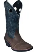 Laredo GILLETTE TAN DISTRESSED BLUE DENIM BOOT-62037