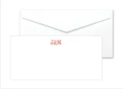 Pagoda Monogram Monarch Stationery — Missing Q Press