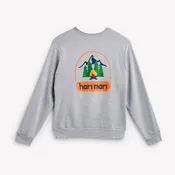 Campfire Fleece Crewneck | Heather Gray
