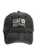 Cat Mom Adjustable Hat