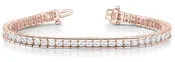 Channel Set Tennis Bracelet