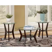 3PC COFFEE/END TABLES