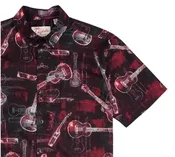 KAHALA x Koaloha 'UKULELE collaboration ALOHA Shirt [BLACK]