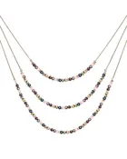 Arkin Dark Multi Strand Necklace