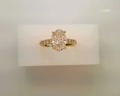 OVAL- LAB GROWN — Sayegh Jewelers
