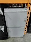 22″ Open File File Cabinet, Silver