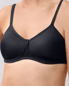 Amoena Lara Non-Wired Padded Mastectomy Bra - 0675 - Black