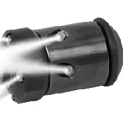 1/2" Grease Hog Nozzle with Carbide Jets