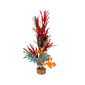 CB-2006-RD – Vibran-Sea® Color Burst Florals® Gravel Base Lg Bush Plant Red