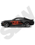 110-R Impact Numbers & Signs Red