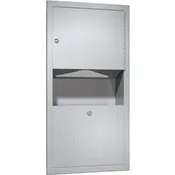 2 Gallon Paper Towel Dispenser Waste Receptacle Surface Mount 0462-AD-9
