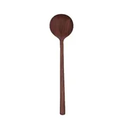 12" Walnut Round Spoon
