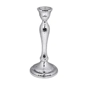 10.5 Inch Nickel Plated Candlestick