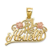 Gold Abuela Pendant