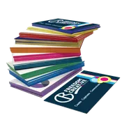 Painted Edge Business Cards