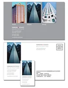 Magna-Seal Postcard (8.5x5.25) - Laminated with Business Card Magnet (25 mil.) - 14 pt.