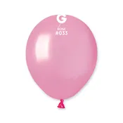 100 metal rose 5in latex balloons