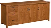 114FT Flat Top Sewing Cabinet