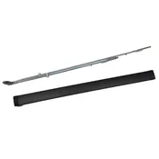ARLP-8622-24V-48-DU - Electrified CVR Panic Bar - 24V Fail Secure - 48 Inch - Dark Bronze