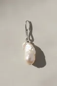 Adelia Genuine Freshwater Baroque Pearl S-Hook Charm