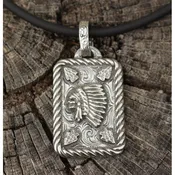 Arrow Warrior Dog Tag Pendant