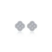0.8 CTW Halo Stud Earrings by Lafonn
